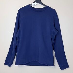 Lululemon French Terry Oversized Long Sleeve Crew Shirt - Men's Size M - Blue